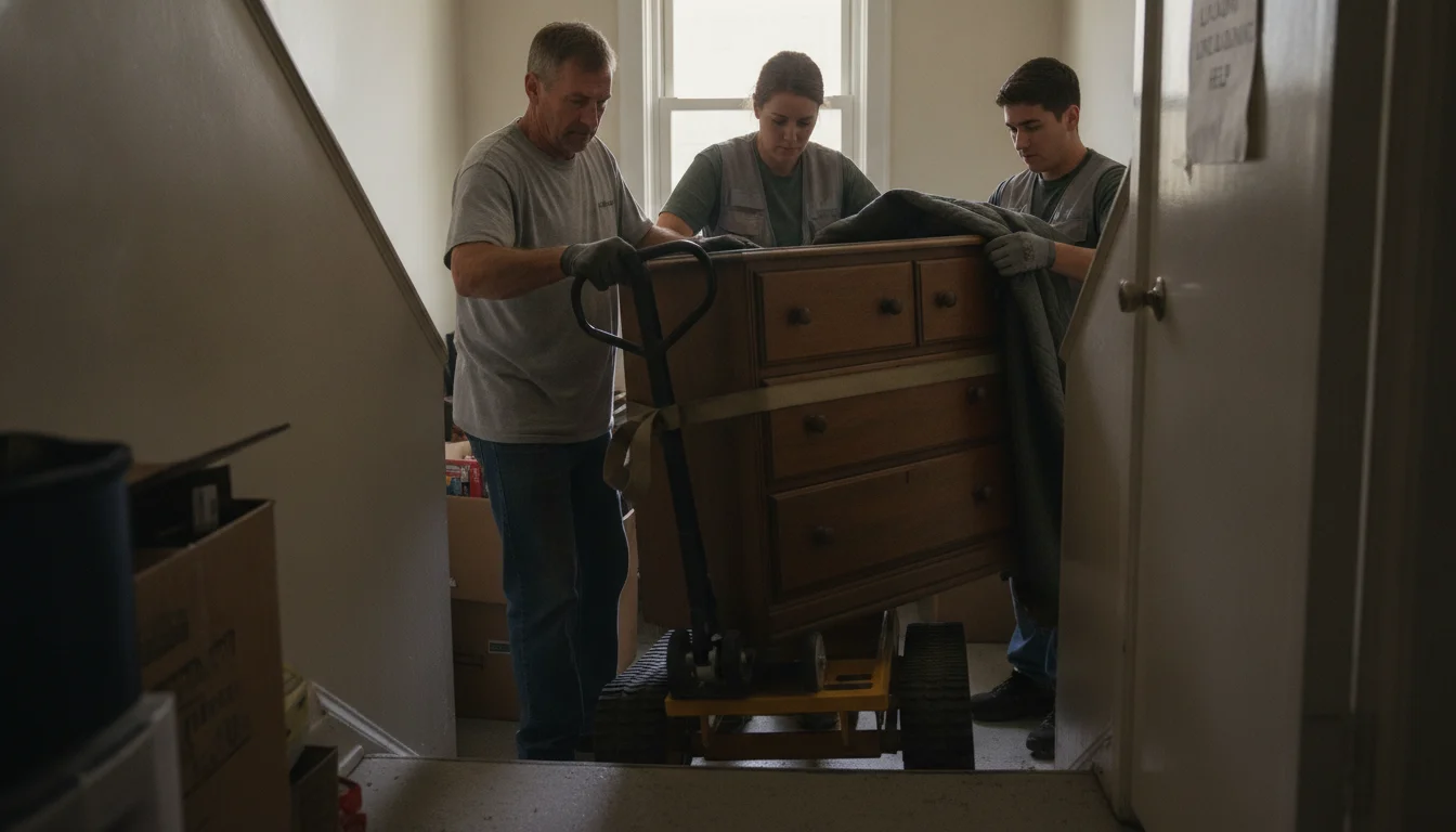 How to Move Heavy Furniture by Yourself